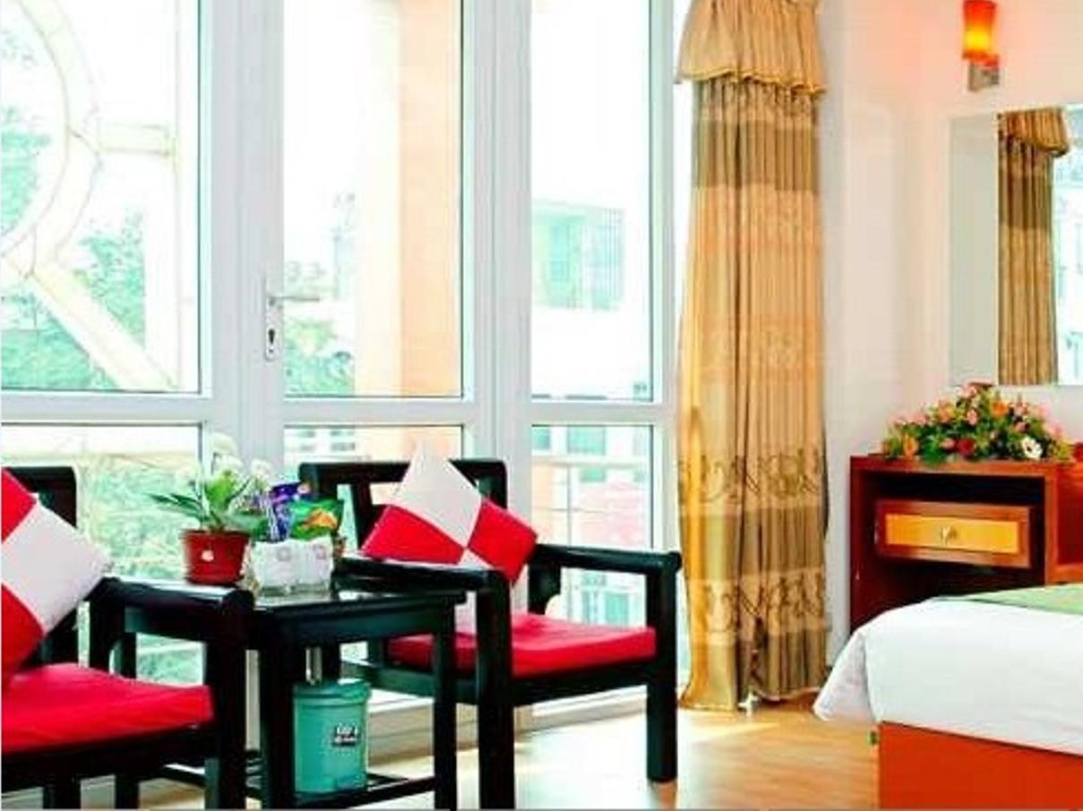 Van Mieu Hotel Hanoi Zewnętrze zdjęcie