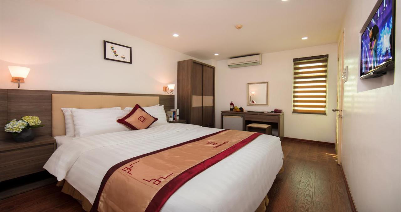 Van Mieu Hotel Hanoi Zewnętrze zdjęcie