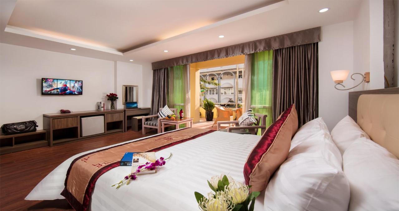 Van Mieu Hotel Hanoi Zewnętrze zdjęcie