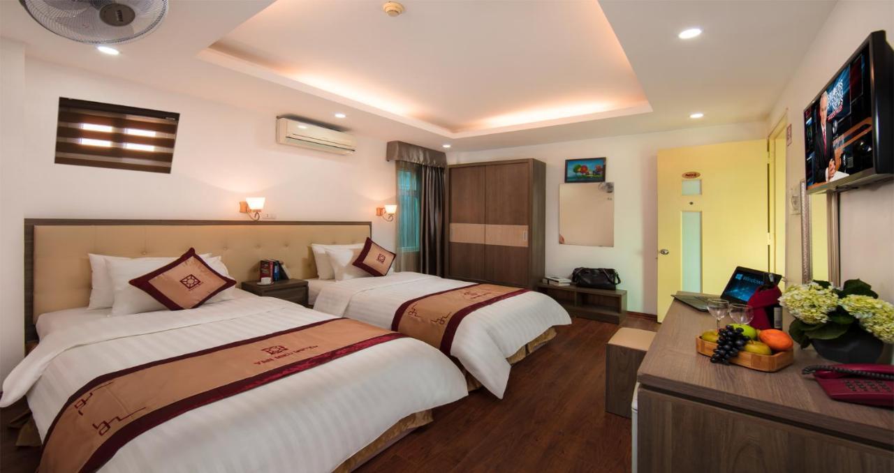 Van Mieu Hotel Hanoi Zewnętrze zdjęcie