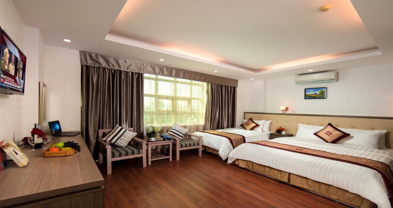 Van Mieu Hotel Hanoi Zewnętrze zdjęcie